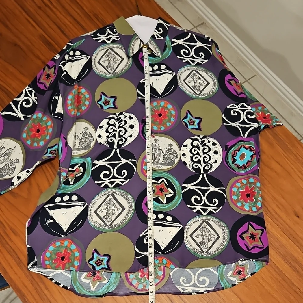 Men's Multicolor Graphic Shirt - Picture 4 of 7